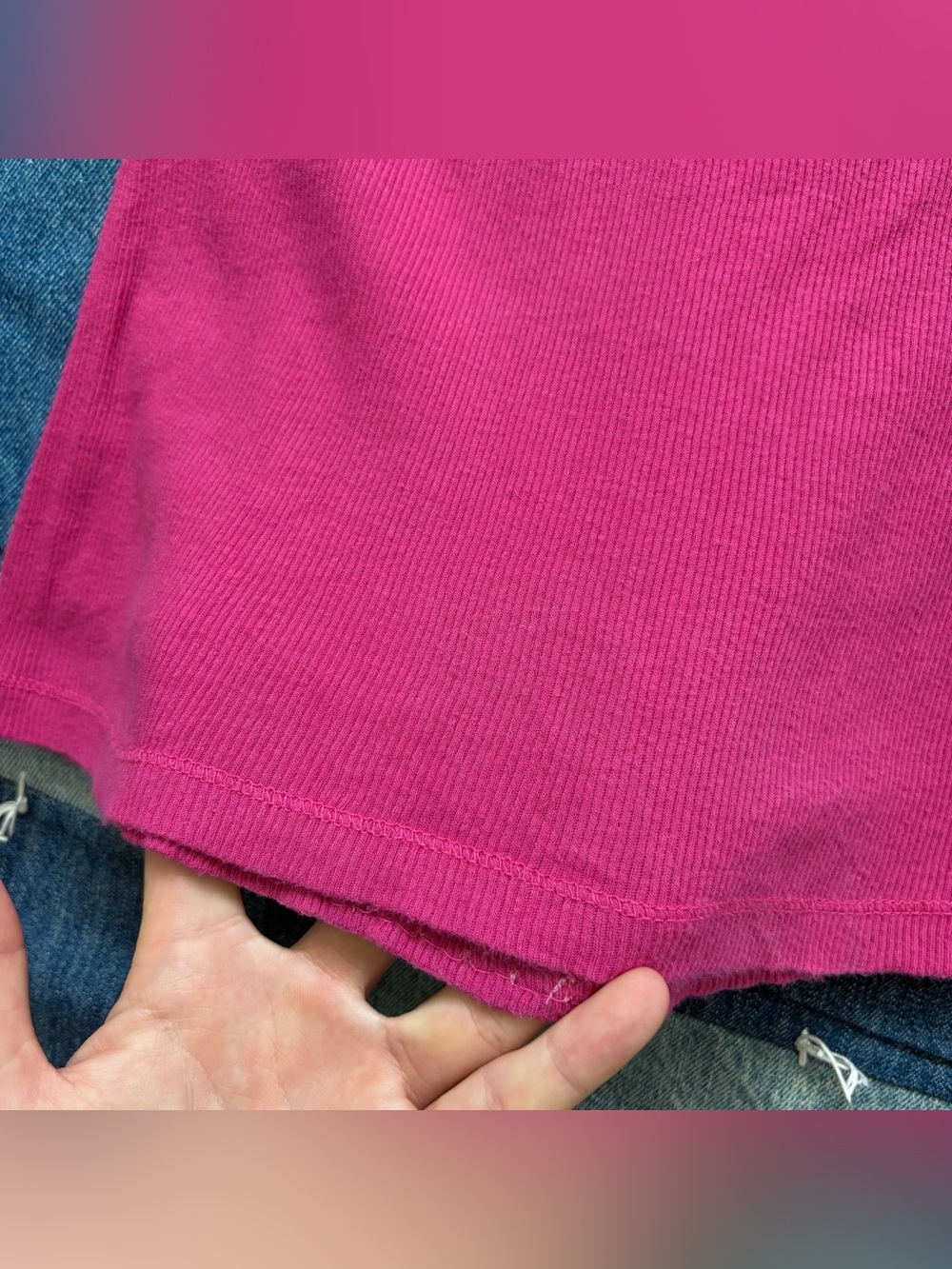 pink tank